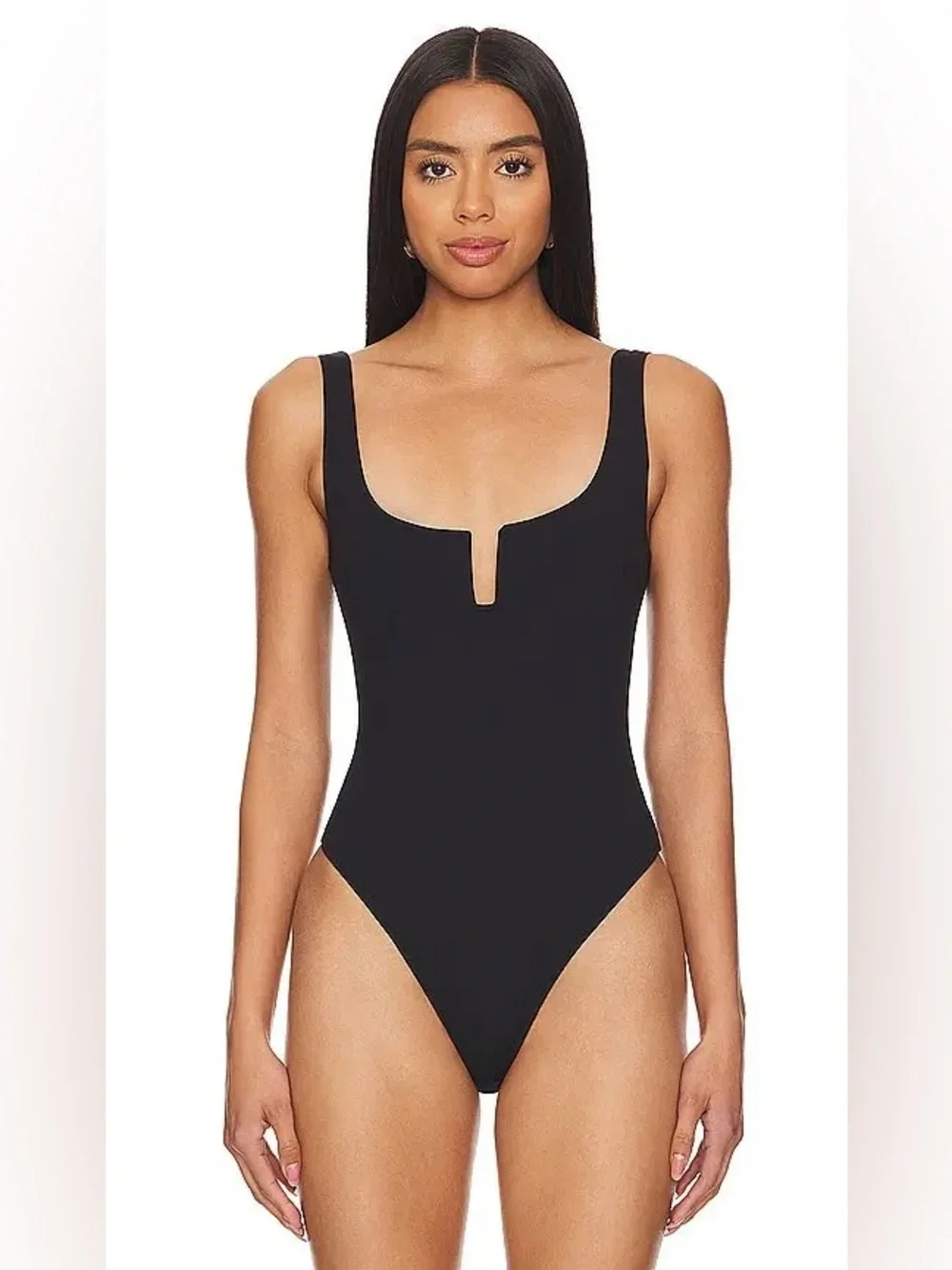 Free People Intimately Romance In Rome Bodysuit U Wire Size Small Black Thong